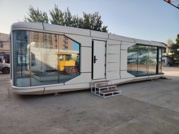 S115 Luxury Container Home – 38sqm prefab modern capsule house